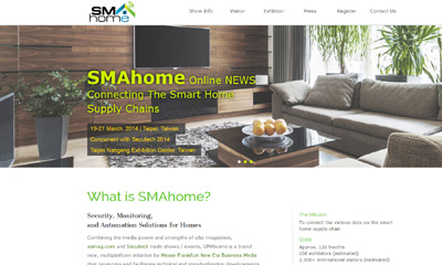 SMAhome – A new zone to be launched at Secutech 2014 