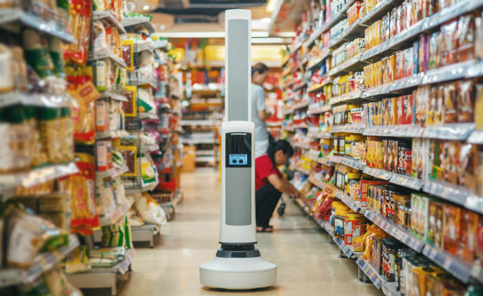 Here comes the robot that will work beside people in shops