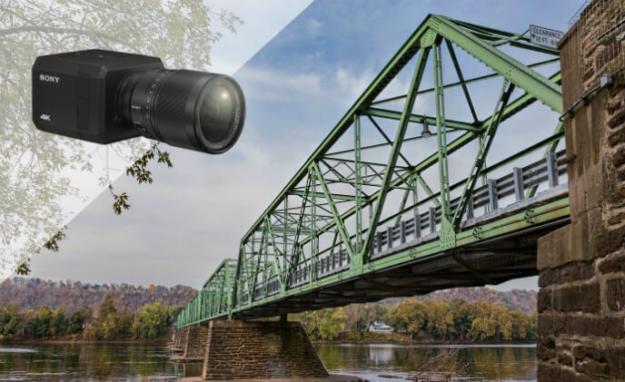 Sony 4K security cameras keep bridge crossings smoother and safer
