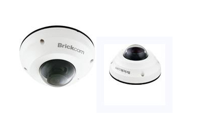 Brickcom panoramic dome cams integrated with AxxonSoft VMS, PSIM