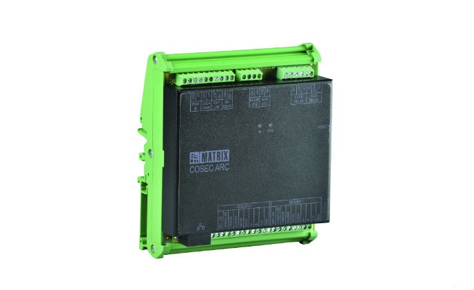 Matrix launches COSEC ARC DC 100P intelligent compact IP panel with PoE for single door