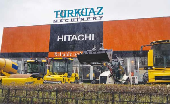 Monitoring of Turkuaz Machinery branches with Axis IP cameras