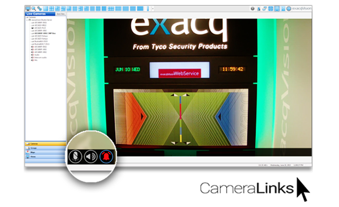 Exacq Technologies introduces camera links for faster response time to critical alarms and events