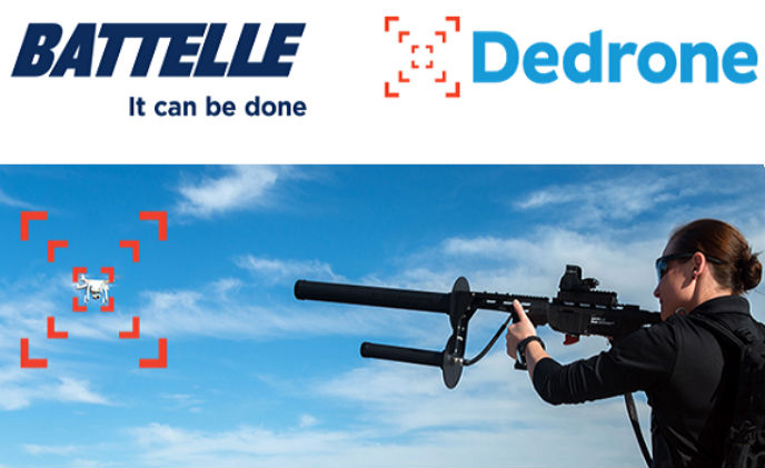 Battelle’s DroneDefender joins forces with Dedrone