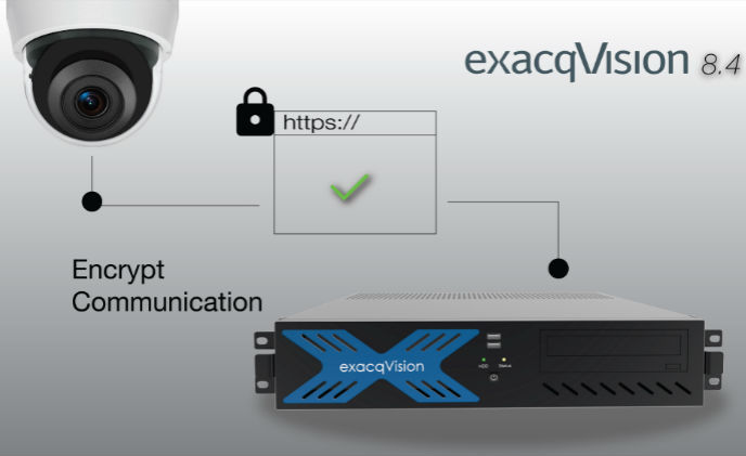 Tyco Security Products adds important cybersecurity features to exacqVision 8.4  