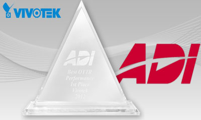 VIVOTEK receives Best Supplier Delivery Performance award from distributor ADI