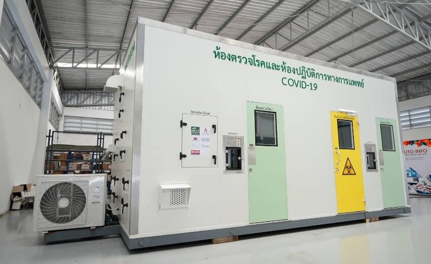 Siemens and Auto-Info create COVID-19 mobile testing units with rapid test lab