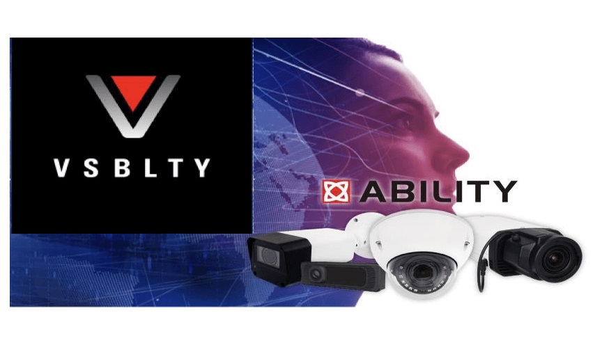 VSBLTY & ABILITY Enterprise solution to run directly on AI-enabled camera 