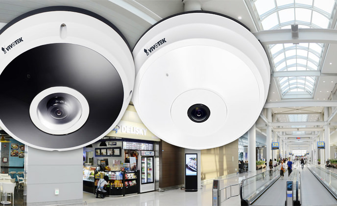 VIVOTEK unveils two ultra-megapixel fisheye network cameras - FE8191 and FE8391-V 