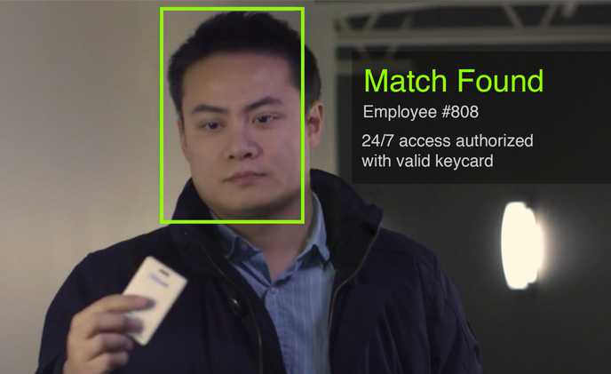 Using face recognition for two-factor authentication