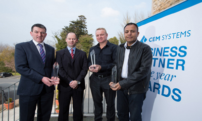 Tyco Security/CEM announces business partners of the year for EMEA