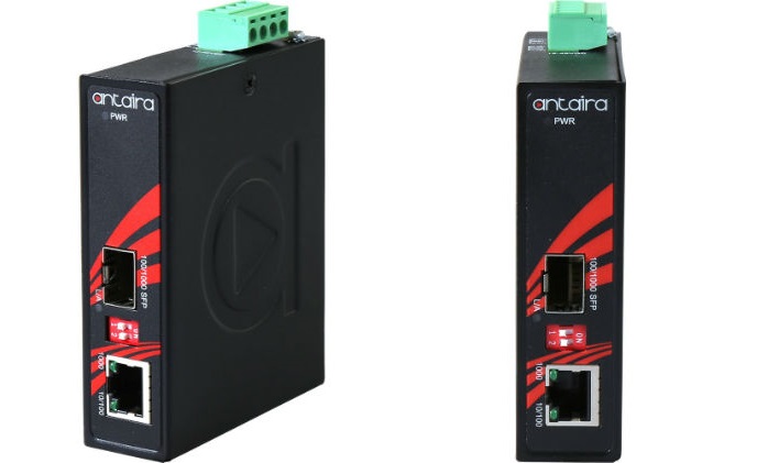 Antaira releases compact unmanaged gigabit media converter (IMC-C1000-SFP Series)