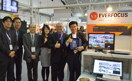 EverFocus ENVR8304E wins secutech Excellence Award 2014