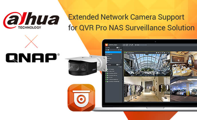 Additional 88 models of Dahua network cameras compatible with QNAP NAS