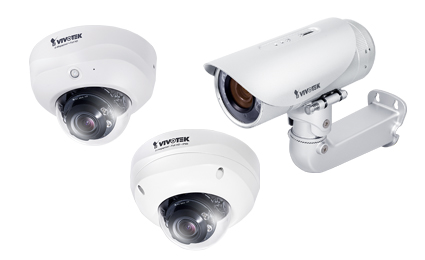 VIVOTEK launches four new 5-megapixel network cameras