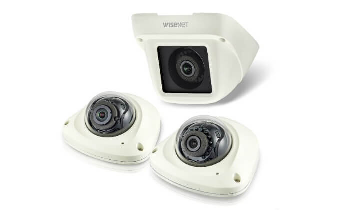Hanwha Techwin has introduced a new range of compact H.265 dome cameras