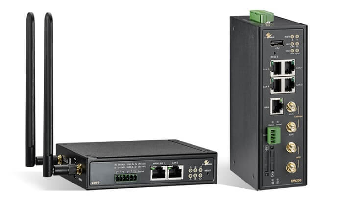 EtherWAN industrial cellular gateways bring multipath functionality to remote applications