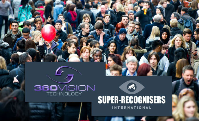 360 Vision Technology partner with Super Recognisers International