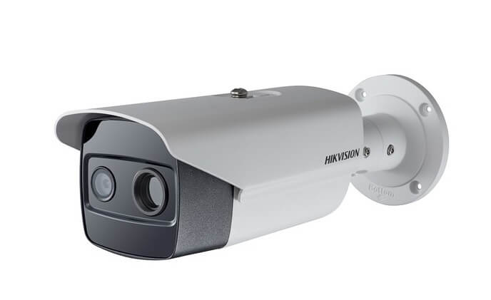 Hikvision Thermal Bi-spectrum bullet camera designed to detect fires before they happen