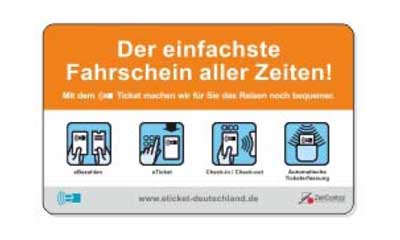 German National Transportation and ZeitControl cardsystems cooperate e-tickets