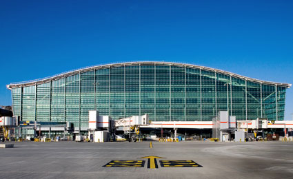 CEM emerald intelligent access terminal secures Heathrow Airport critical areas