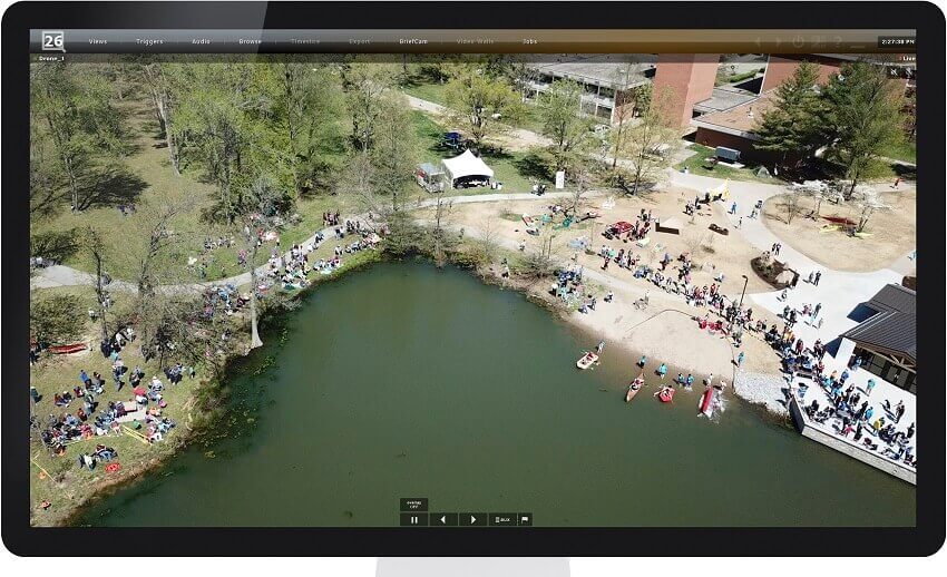 Integrating drones to enhance video surveillance at Southern Illinois University