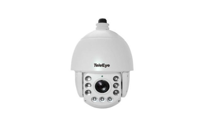 TeleEye releases AHD speed dome camera with 20x optical zoom