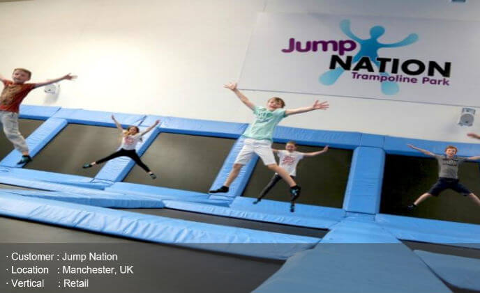 Hanwha Techwin reaches new heights at Jump Nation
