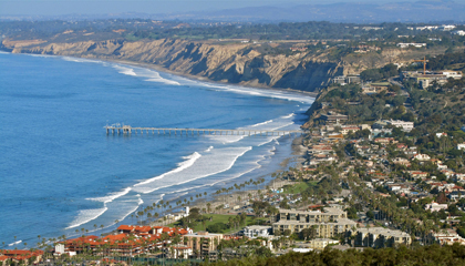 Cali beach club shaded from risk