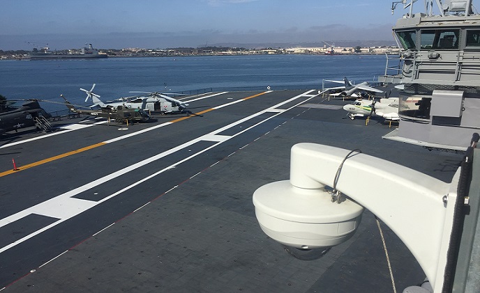 VIVOTEK delivers optimal security coverage at USS Midway Museum 