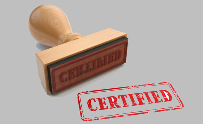 Why being certified is important in security