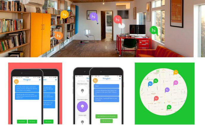 The startup offers smart home control hub through an AI chatbot