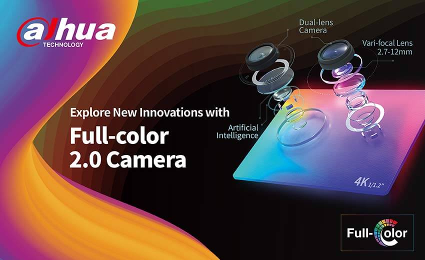 Dahua Technology released upgraded full-color 2.0 network cameras