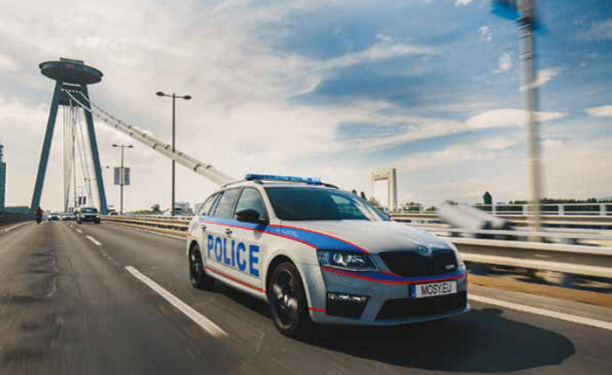 Axis helps create intelligent police cars