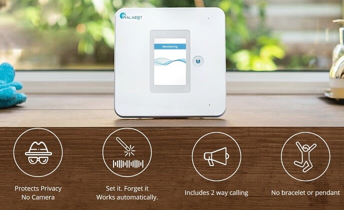 Walabot Home is a non-intrusive fall detector for the elderly