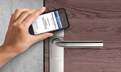 SimonsVoss promotes NFC access solution MobileKey