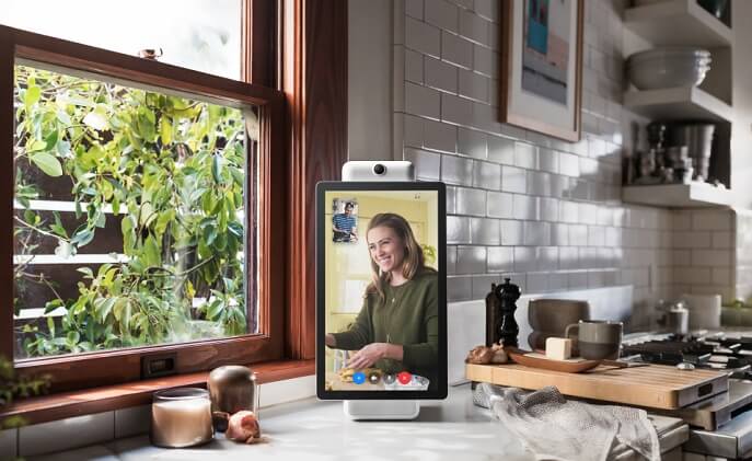 Facebook debuts video-calling device with Amazon Alexa built-in