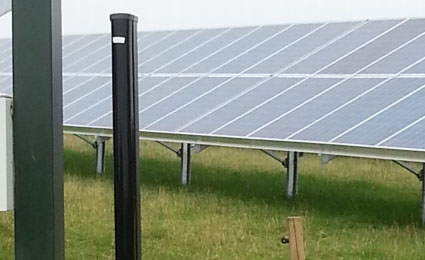 Herefordshire solar farm installed Optex sensors to reduce false alarms