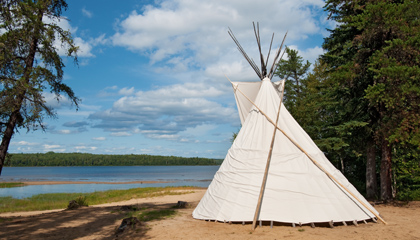 Canadian aboriginal center protects cultural heritage discreetly