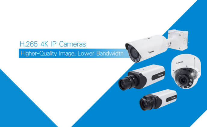 VIVOTEK launches ultra HD cameras with four new products