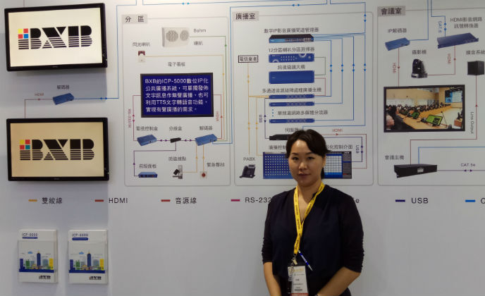 BXB Electronics showcase new solutions for communication