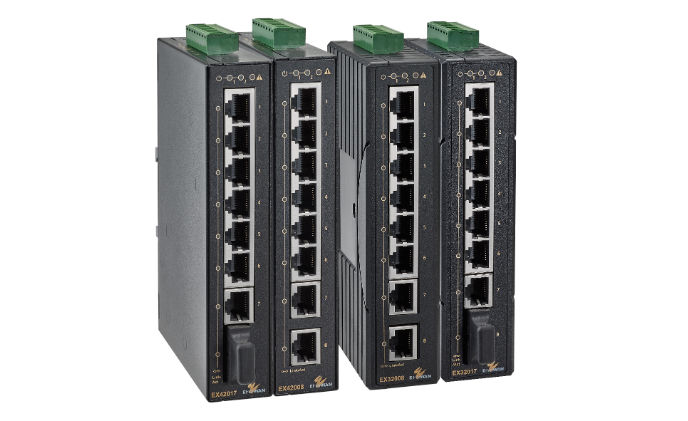 EtherWAN offers wide range of 8-port Ethernet switches selection