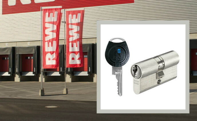 ASSA ABLOY CLIQ locking system protects REWE