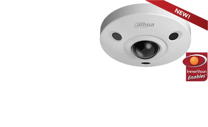 Dahua adds new 6 MP 360° mini dome to list of Immervision Enables certified solutions