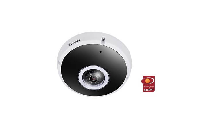 VIVOTEK adds 2 new 12MP 360° network cameras certified Immervision Enables to product line