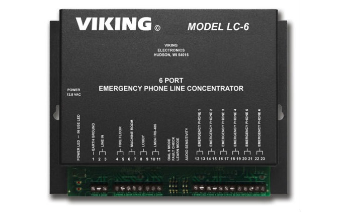 Viking Electronics has line concentration covered – meet the LC-6