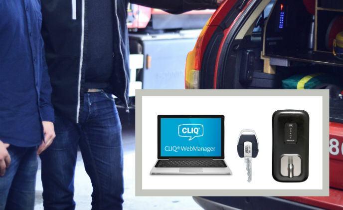 In Sweden, programmable CLIQ keys help local emergency services to respond faster