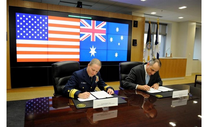 The Australian and US governments signed an information-sharing agreement on travelers