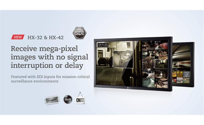 AG Neovo introduces HX-32 and HX-42 for HD-SDI displays