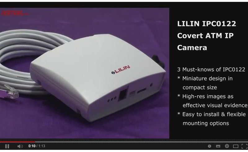 [Product Review] LILIN IPC0122 Covert ATM IP camera